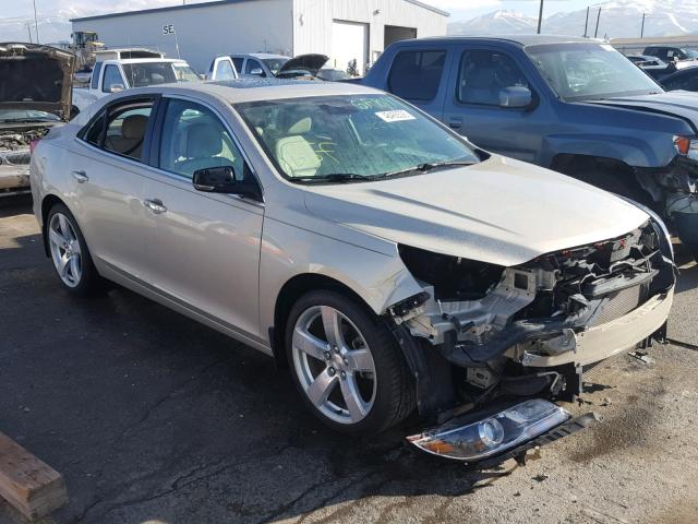 1G11J5SX6EF107348 - 2014 CHEVROLET MALIBU LTZ TAN photo 1