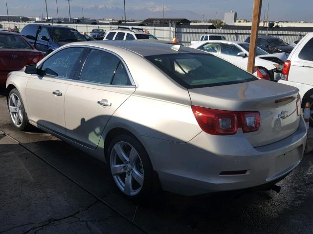 1G11J5SX6EF107348 - 2014 CHEVROLET MALIBU LTZ TAN photo 3