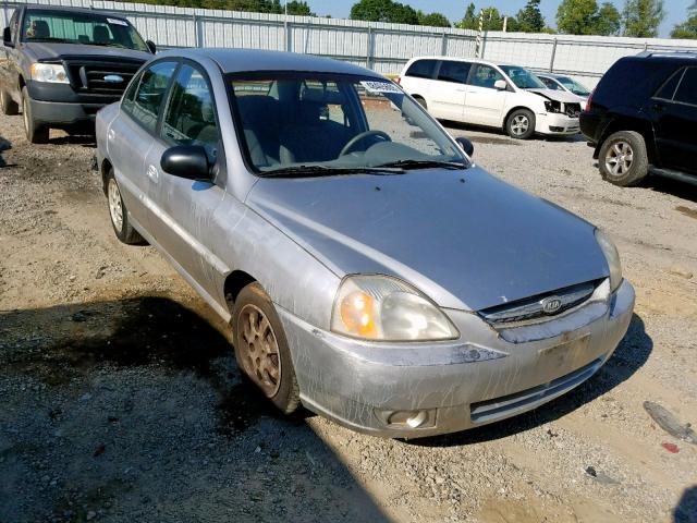 KNADC125846297509 - 2004 KIA RIO SILVER photo 1