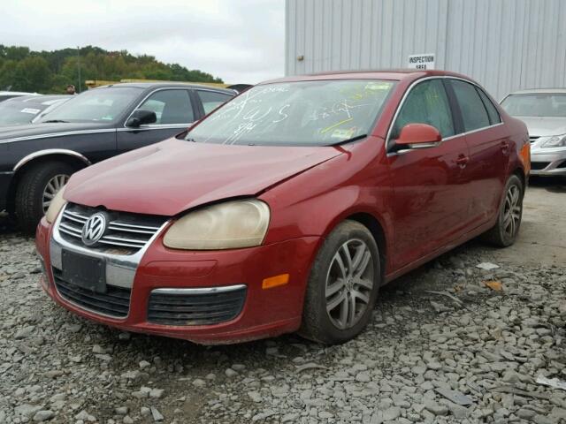 3VWSG71K96M802336 - 2006 VOLKSWAGEN JETTA 2.5 BURGUNDY photo 2