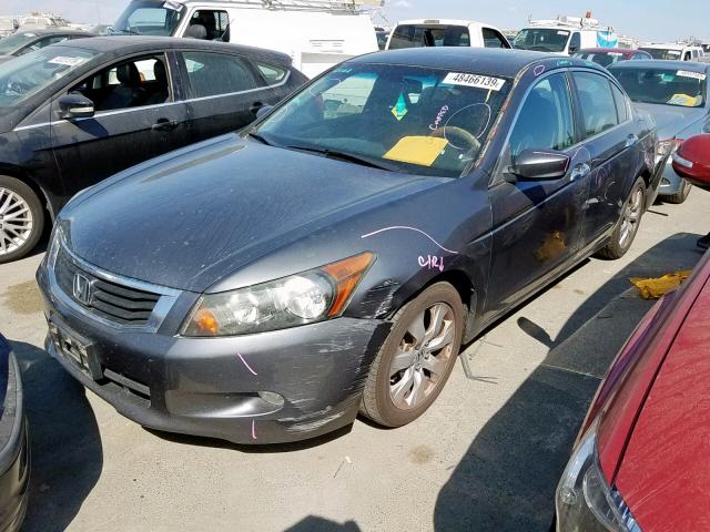 1HGCP36879A019435 - 2009 HONDA ACCORD EXL CHARCOAL photo 2