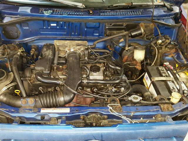 KNJPT06H2M6109952 - 1991 FORD FESTIVA GL BLUE photo 7