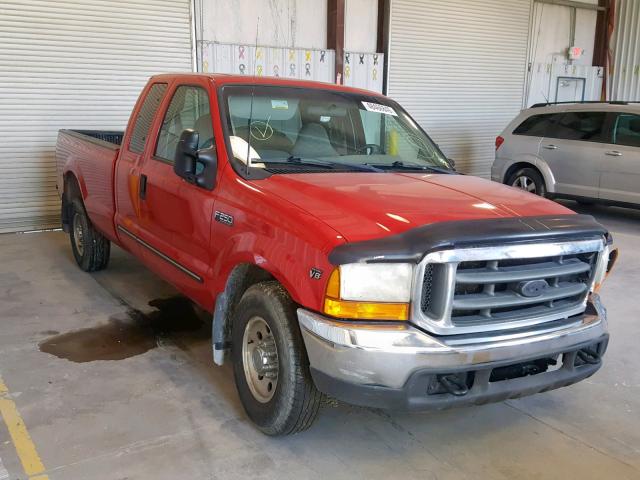 1FTNX20L1YED22572 - 2000 FORD F250 SUPER RED photo 1