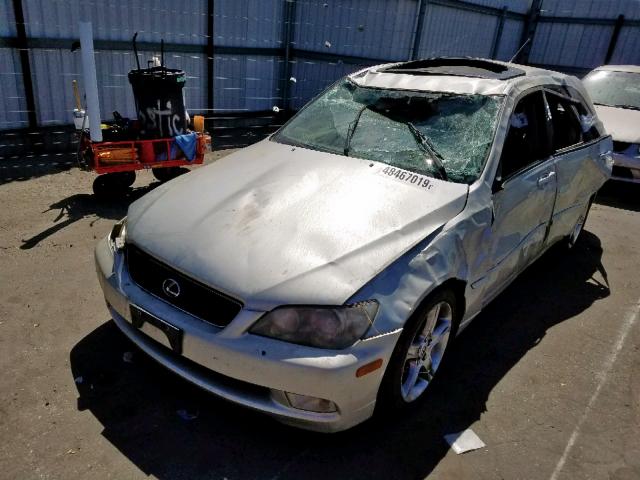 JTHED192820040171 - 2002 LEXUS IS 300 SPO SILVER photo 2