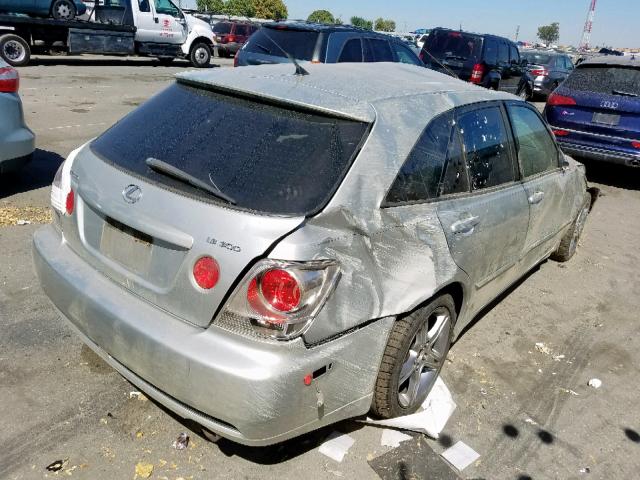JTHED192820040171 - 2002 LEXUS IS 300 SPO SILVER photo 4