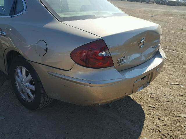 2G4WC532251251802 - 2005 BUICK LACROSSE C TAN photo 10