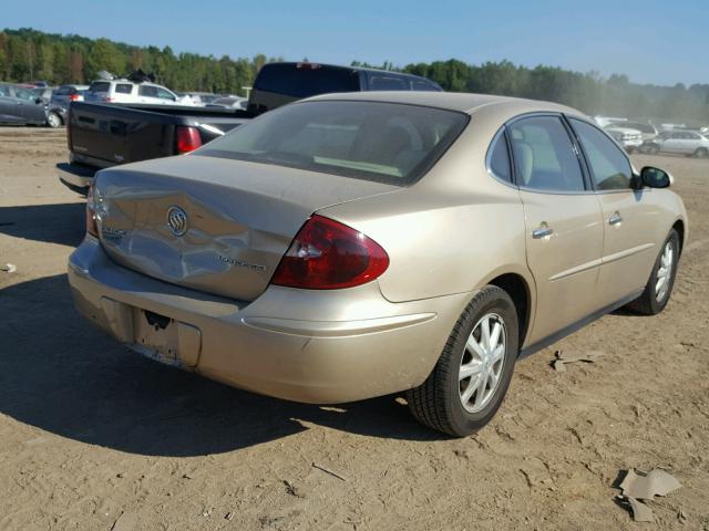 2G4WC532251251802 - 2005 BUICK LACROSSE C TAN photo 4