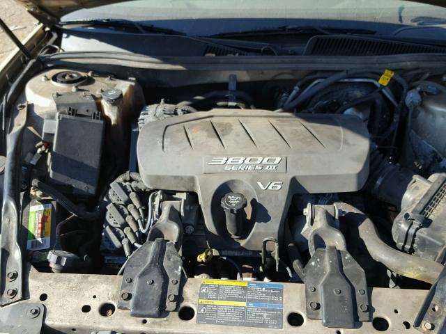 2G4WC532251251802 - 2005 BUICK LACROSSE C TAN photo 7