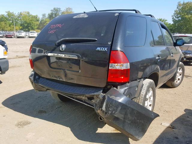 2HNYD18621H532184 - 2001 ACURA MDX TOURIN BLACK photo 4