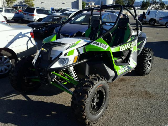 4UF14MPVXET300855 - 2014 ARCTIC CAT WILDCAT WHITE photo 2