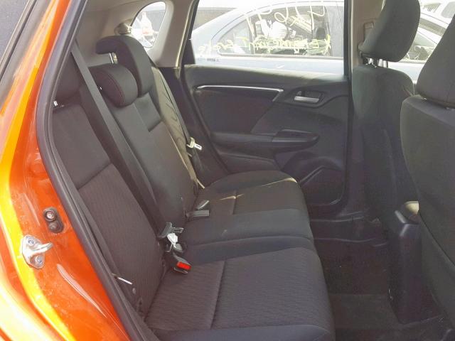 3HGGK5H6XJM102193 - 2018 HONDA FIT SPORT ORANGE photo 6