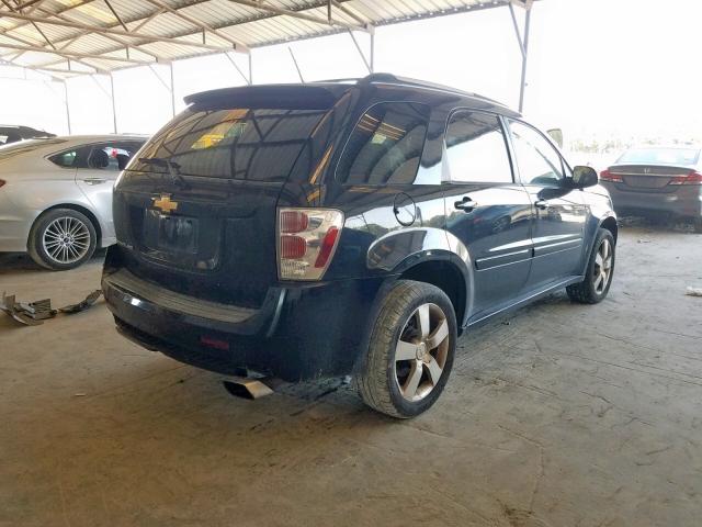 2CNDL937X96208084 - 2009 CHEVROLET EQUINOX SP BLACK photo 4