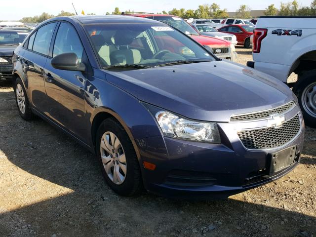 1G1PA5SH2E7422578 - 2014 CHEVROLET CRUZE LS BLUE photo 1