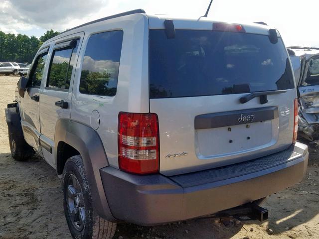 1J4PN3GK9AW180452 - 2010 JEEP LIBERTY RE Gümüş foto 3