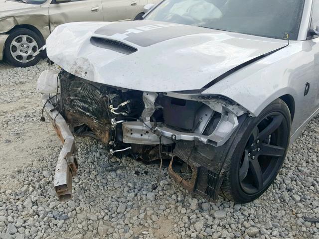 2C3CDXGJ5KH572676 - 2019 DODGE CHARGER SC SILVER photo 9