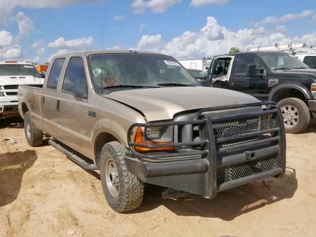 3FTSW30L41MA67282 - 2001 FORD F350 SRW S GOLD photo 1