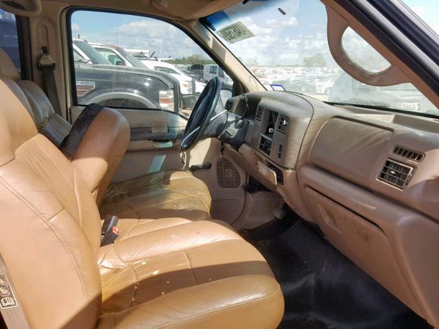 3FTSW30L41MA67282 - 2001 FORD F350 SRW S GOLD photo 5