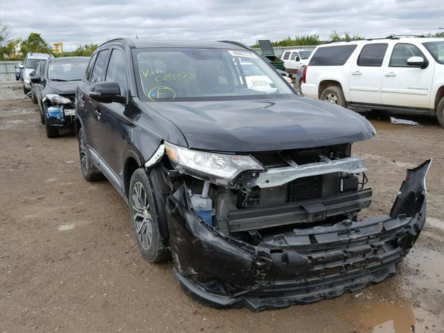 JA4AZ3A37GZ029323 - 2016 MITSUBISHI OUTLANDER BLACK photo 1