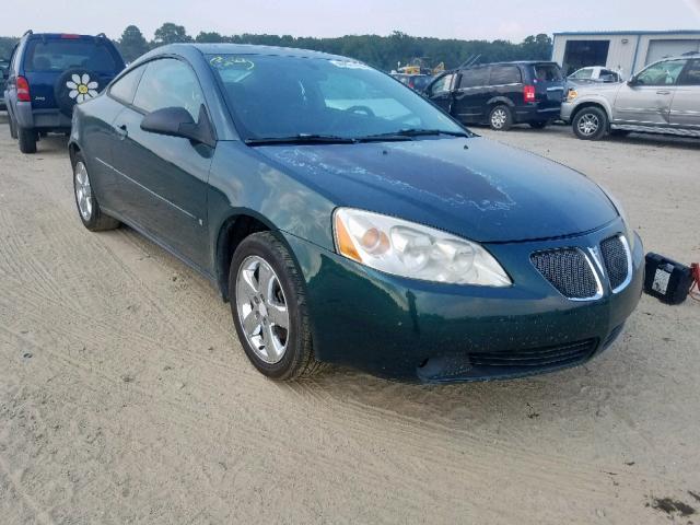 1G2ZH158264142554 - 2006 PONTIAC G6 GT GREEN photo 1