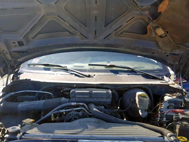 3B7KF23Z01G815258 - 2001 DODGE RAM 2500 BLUE photo 7