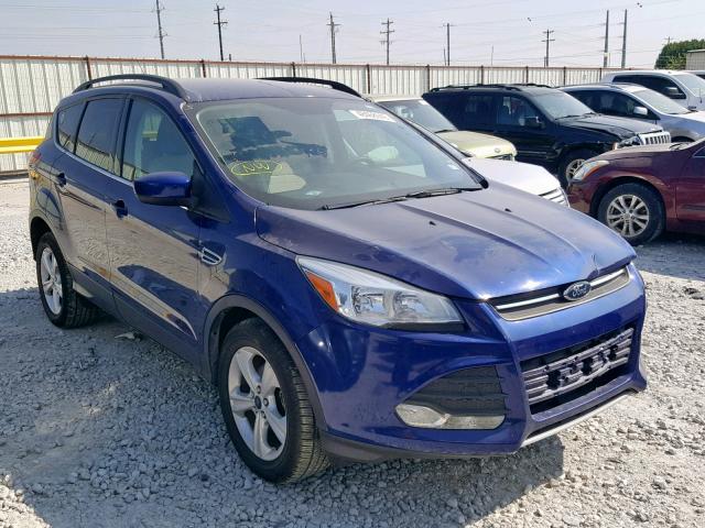 1FMCU0GX1GUA44608 - 2016 FORD ESCAPE SE BLUE photo 1