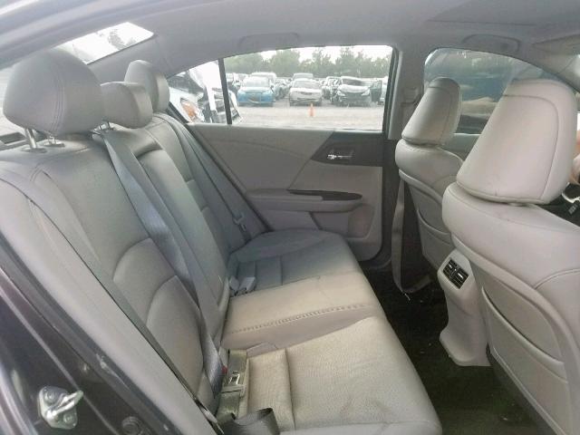 1HGCR3F82EA019427 - 2014 HONDA ACCORD EXL GRAY photo 6