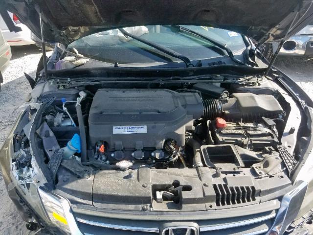 1HGCR3F82EA019427 - 2014 HONDA ACCORD EXL GRAY photo 7