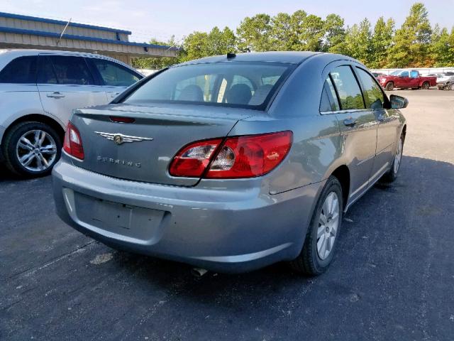 1C3LC46K57N518224 - 2007 CHRYSLER SEBRING TEAL photo 4