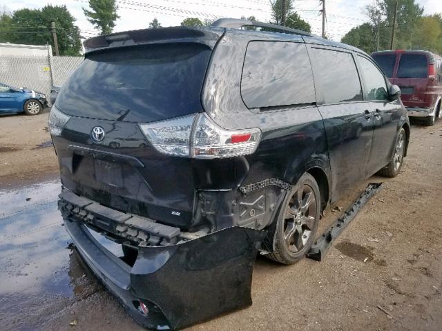 5TDXK3DC4BS168061 - 2011 TOYOTA SIENNA SPO BLACK photo 4