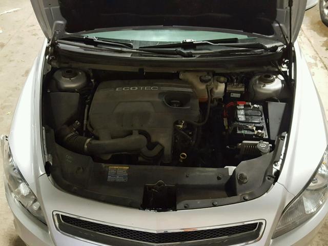 1G1ZC5EB1AF112867 - 2010 CHEVROLET MALIBU 1LT SILVER photo 7