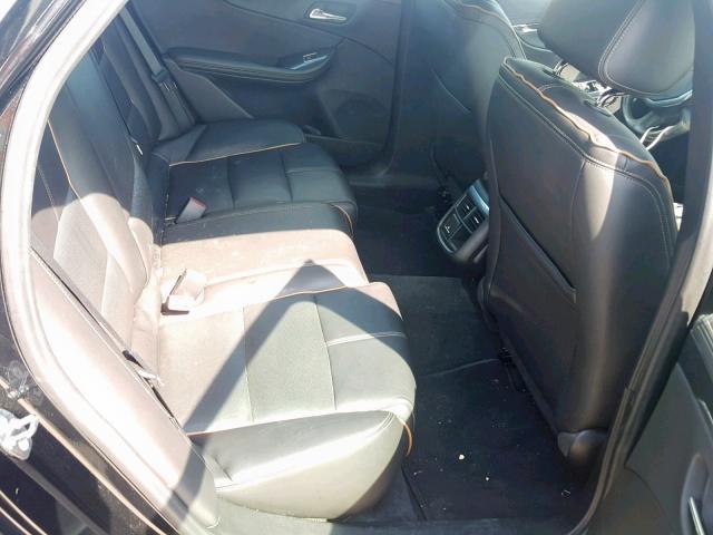 2G1145S36G9189453 - 2016 CHEVROLET IMPALA LTZ BLACK photo 6