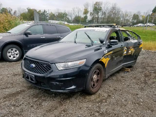 1FAHP2MKXEG102982 - 2014 FORD TAURUS POL BLACK photo 2