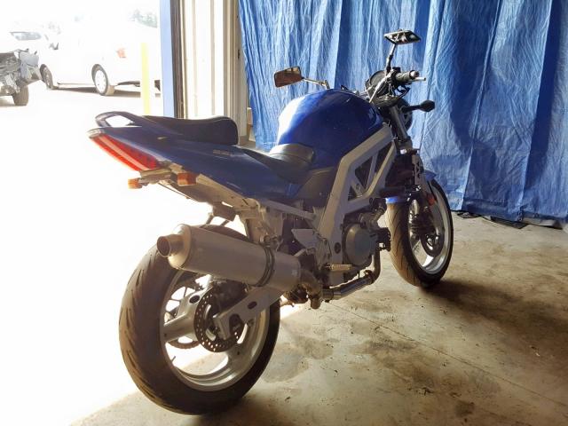 JS1VP53A742101608 - 2004 SUZUKI SV650 BLUE photo 4