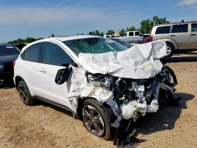 3CZRU6H59JM709730 - 2018 HONDA HR-V EX WHITE photo 1