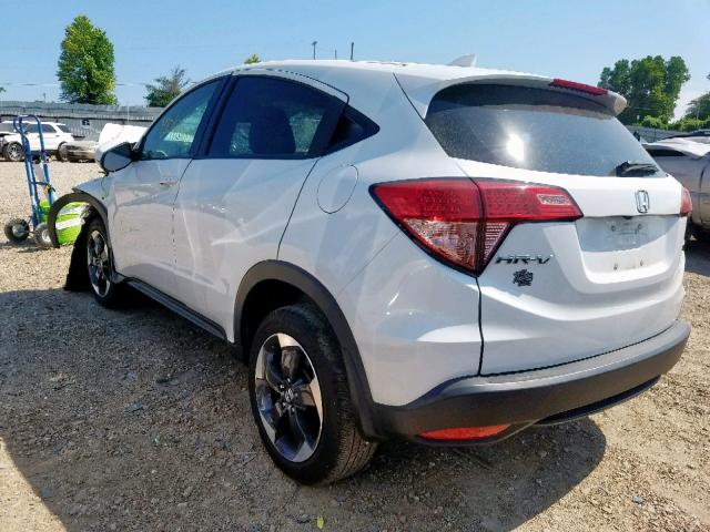 3CZRU6H59JM709730 - 2018 HONDA HR-V EX WHITE photo 3