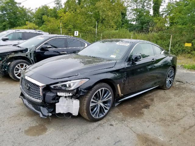 JN1EV7EL2KM290128 - 2019 INFINITI Q60 LUXE BLACK photo 2