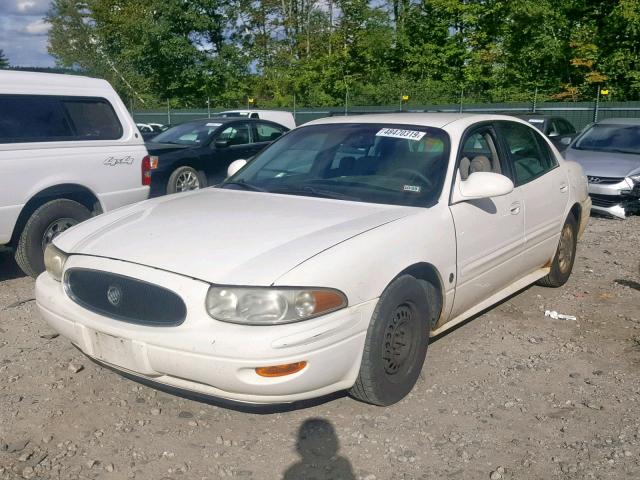 1G4HP54K64U100122 - 2004 BUICK LESABRE CU WHITE photo 2