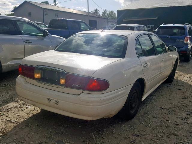 1G4HP54K64U100122 - 2004 BUICK LESABRE CU WHITE photo 4