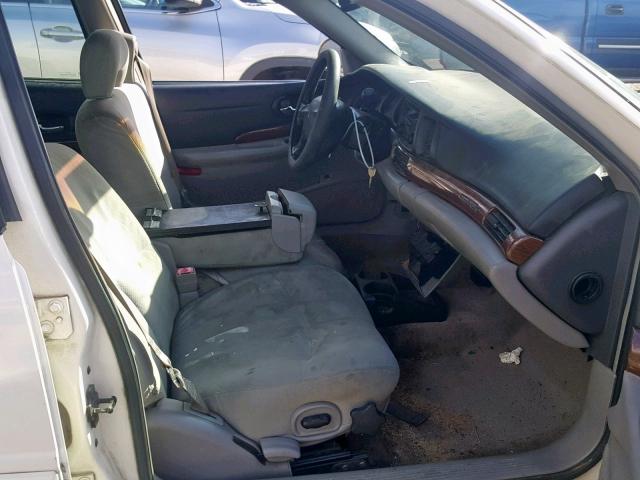 1G4HP54K64U100122 - 2004 BUICK LESABRE CU WHITE photo 5