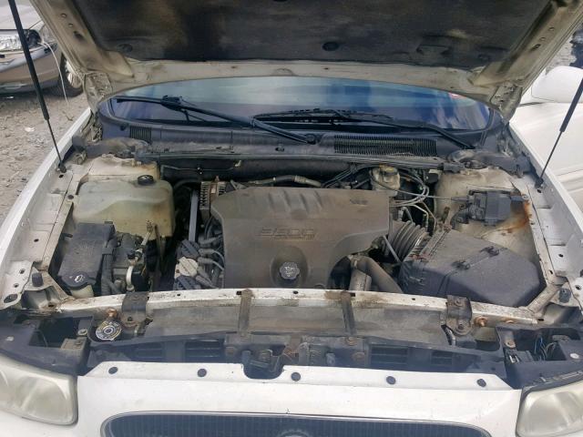 1G4HP54K64U100122 - 2004 BUICK LESABRE CU WHITE photo 7