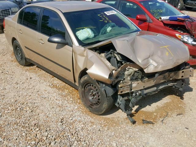 1G1ZS52F45F129615 - 2005 CHEVROLET MALIBU TAN photo 1