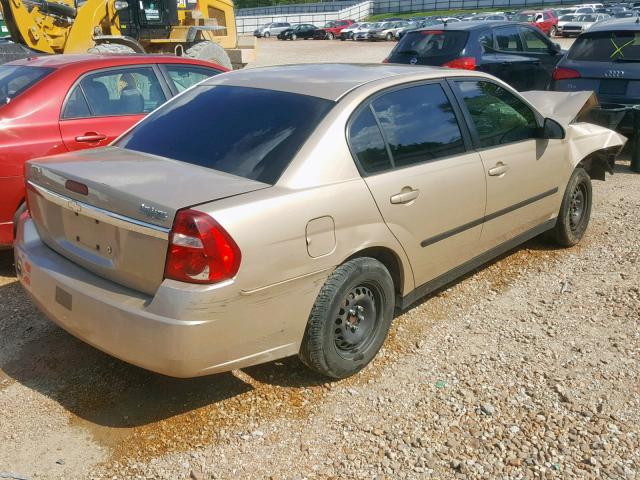 1G1ZS52F45F129615 - 2005 CHEVROLET MALIBU TAN photo 4