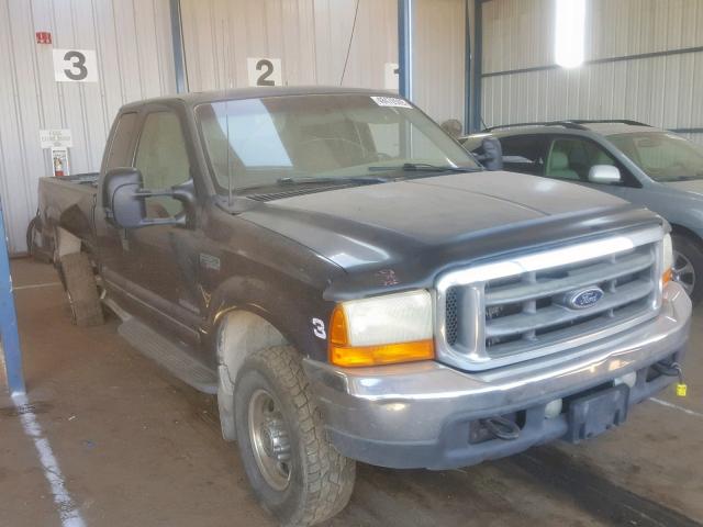 1FTSX31F91EA23600 - 2001 FORD F350 SRW S BLUE photo 1