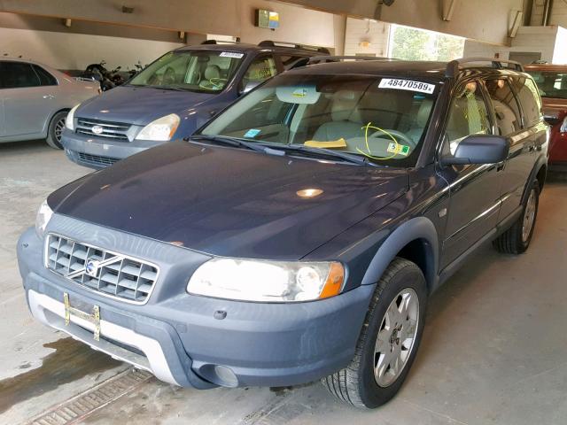 YV4SZ592761233955 - 2006 VOLVO XC70 BLUE photo 2