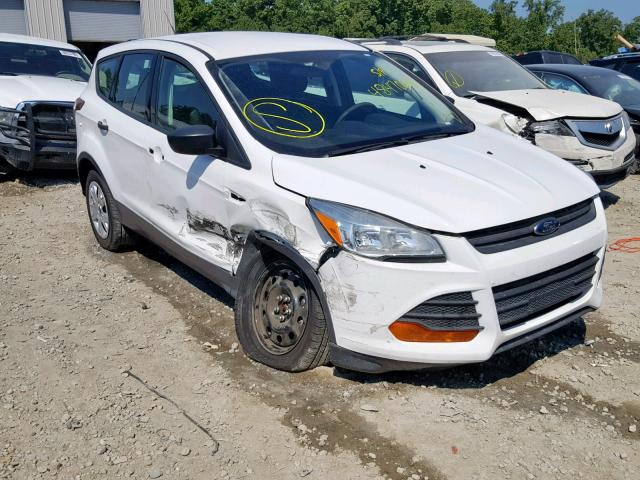 1FMCU0F78EUB70933 - 2014 FORD ESCAPE S WHITE photo 1