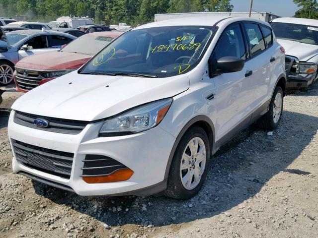 1FMCU0F78EUB70933 - 2014 FORD ESCAPE S WHITE photo 2