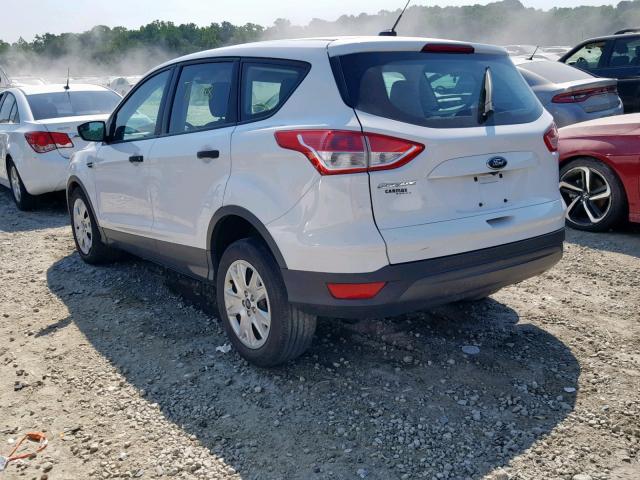 1FMCU0F78EUB70933 - 2014 FORD ESCAPE S WHITE photo 3