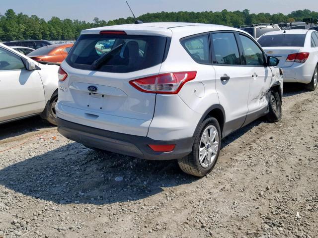 1FMCU0F78EUB70933 - 2014 FORD ESCAPE S WHITE photo 4