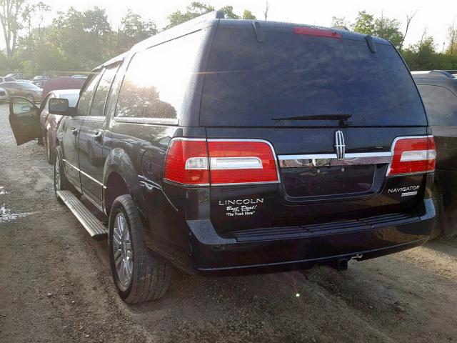 5LMJJ3J52BEJ04985 - 2011 LINCOLN NAVIGATOR BLACK photo 3