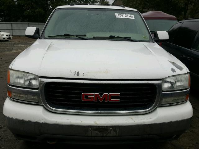 1GKEC13Z74R171007 - 2004 GMC YUKON WHITE photo 9